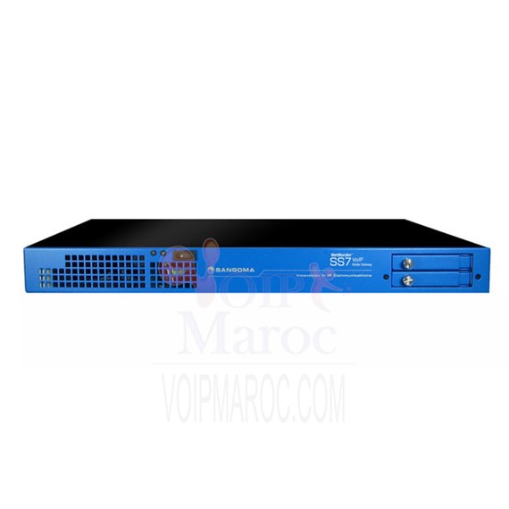 NetBorder SS7 16 T1/E1 ISUP dega SIP Passerelle avec Transcoding SS7-NSG-2U
