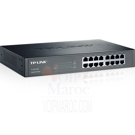 Switch 16 Ports Gigabit Rackable 13