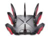 AX6600 Tri-Band Wi-Fi 6 Gaming RouterSPEED: 574 Mbps at 2.4 GHz + 1201 Mbps at 5 GHz_1 + 4804 Mbps at 5 GHz_2SPEC: 8× Antennas, Broadcom 1.5 GHz Quad- Core CPU, 1× 2.5 Gbps WAN Port + 1× Gigabit WAN/LAN Port + 3× Gigabit LAN Ports, USB 3.0 Port + USB