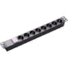 MULTIPRISE 8 PORTS PDU 1.5U/19 /2MT/16A/1.5MM2 GI-CUFOC-8 ALUM.SILVER