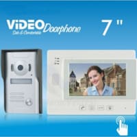 Video Doorphone  ZDL-37M 1 CAMERA + 1 MONTEUR Couleur avec Ecran LCD 7 "