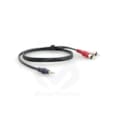 Câble Adaptateur : Mini–Jack 3.5mm (M) vers 2 x RCA (M) C-A35M/2RAM-25