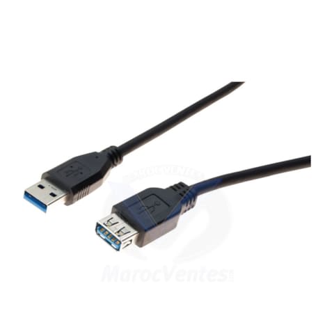 Rallonge USB 3.0 A mâle/ A femelle Noir - 5 m 532472