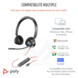 HP Poly BW 3220 Stereo-M USB-C HS +USB-C/A 8X220AA