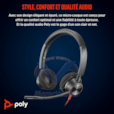 HP Poly BW 3220 Stereo-M USB-C HS +USB-C/A 8X220AA