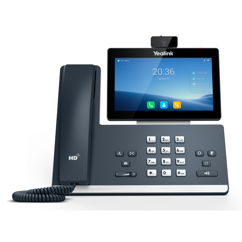 Téléphone SIP-T58W avec caméra série T5 16 Comptes SIP Écran Tactile Capacitif Réglable de 7 pouces 1301112