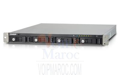 Serveur NAS Professionnel TS-431U  4 Baies (sans disque dur)  Rack 1U TS-431U