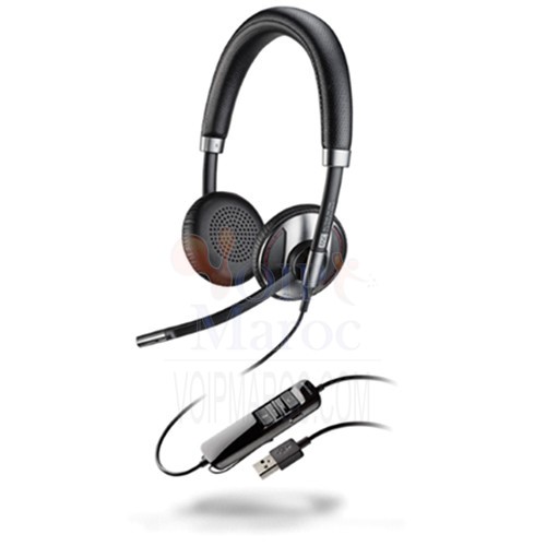 Oreillette Stéréo Câblée USB Plantronics Blackwire C725-M 202581-01