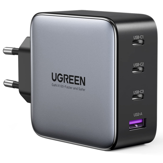 Chargeur Ugreen rapid 4 ports USB-C 100W 40747