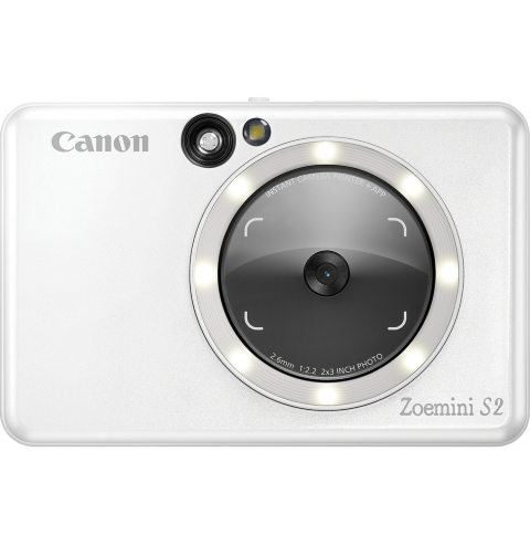 Appareil Photo Couleur Instantané ZOEMINI S2 ZV223 Blanc Perle