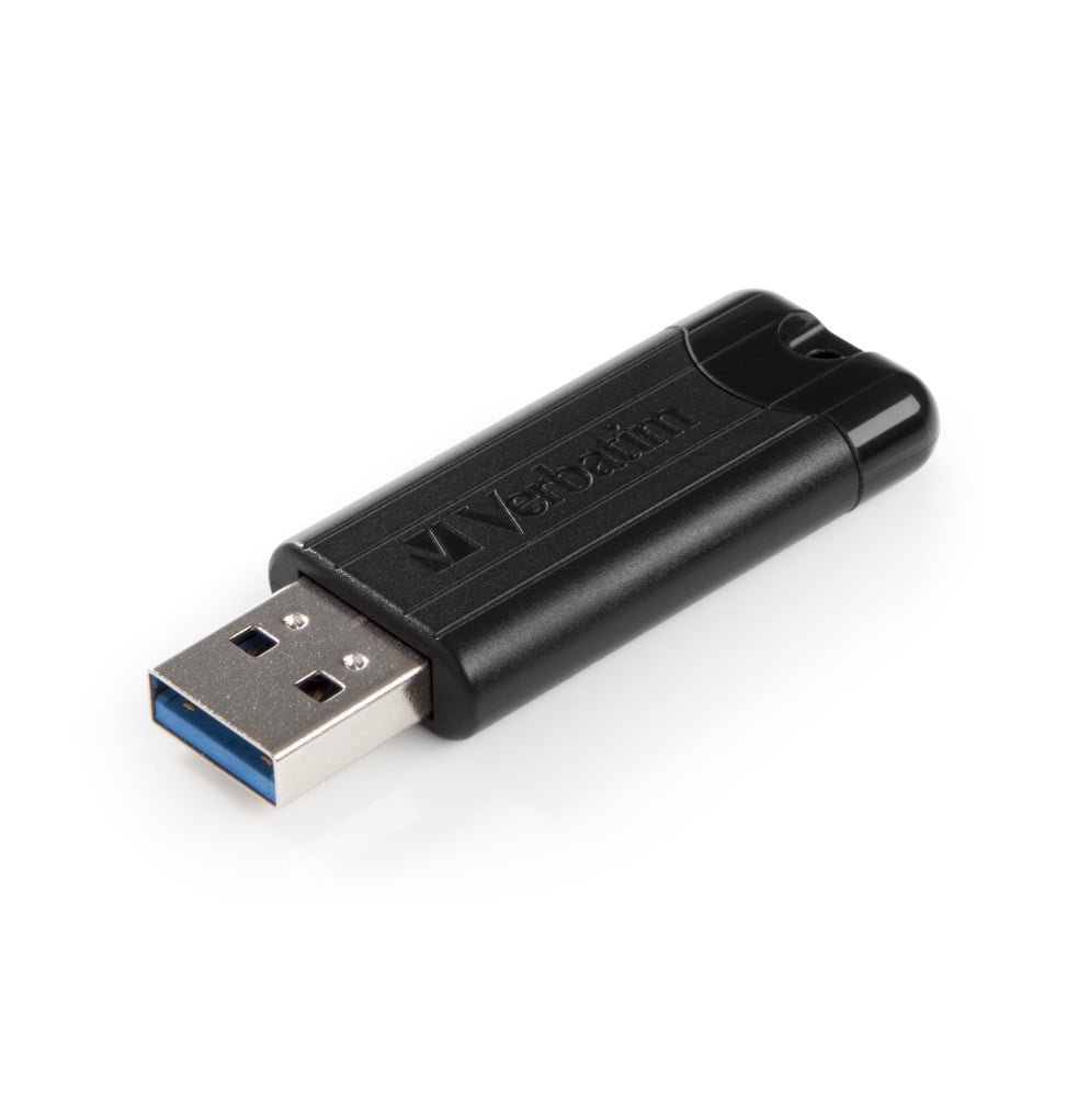 CLE USB PINSTRIPE 64GB BLACK USB 3.2 49318