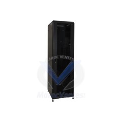 ARMOIRE 42U 600x800 LIVRÉ AVEC 1 ÉTAGÈRE ET 4 VENTILOS