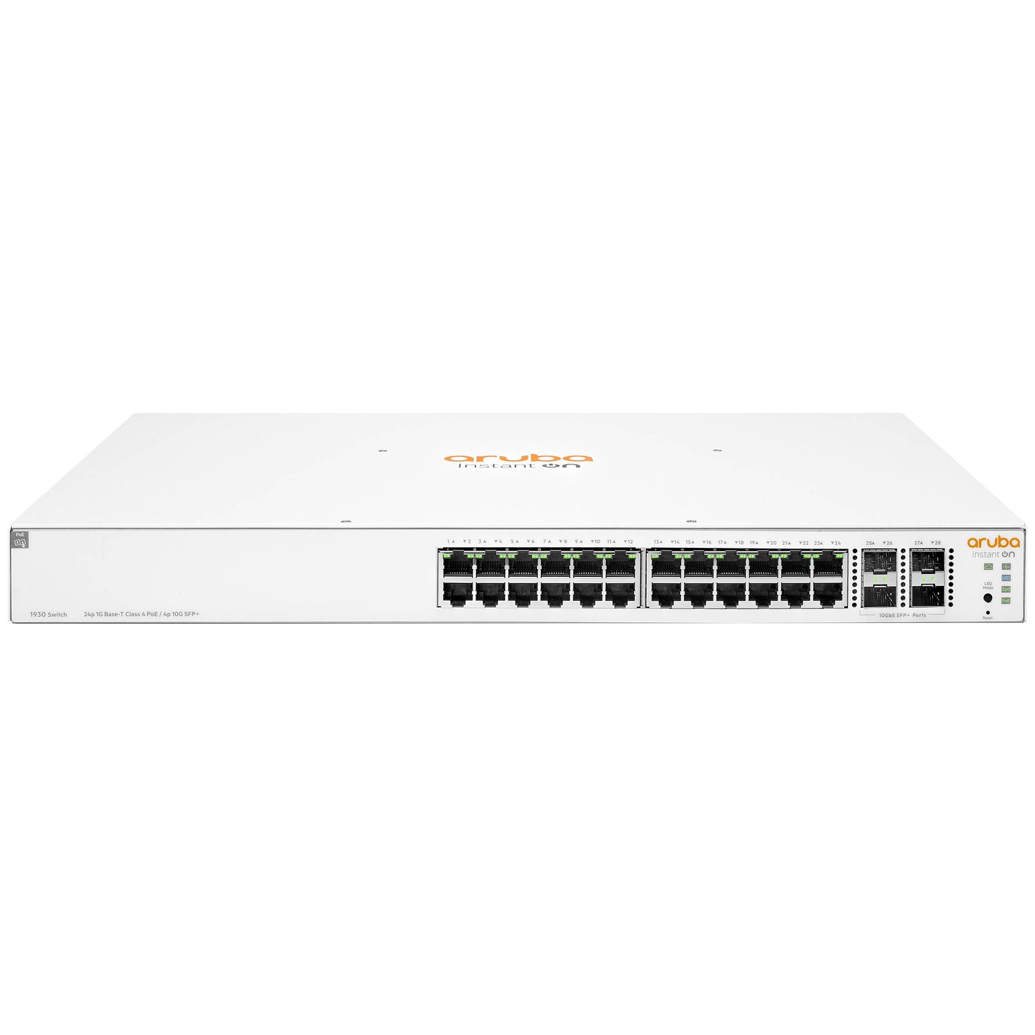 Switch manageable 24 ports PoE 10/100/1000 + 4 SFP+ JL683A
