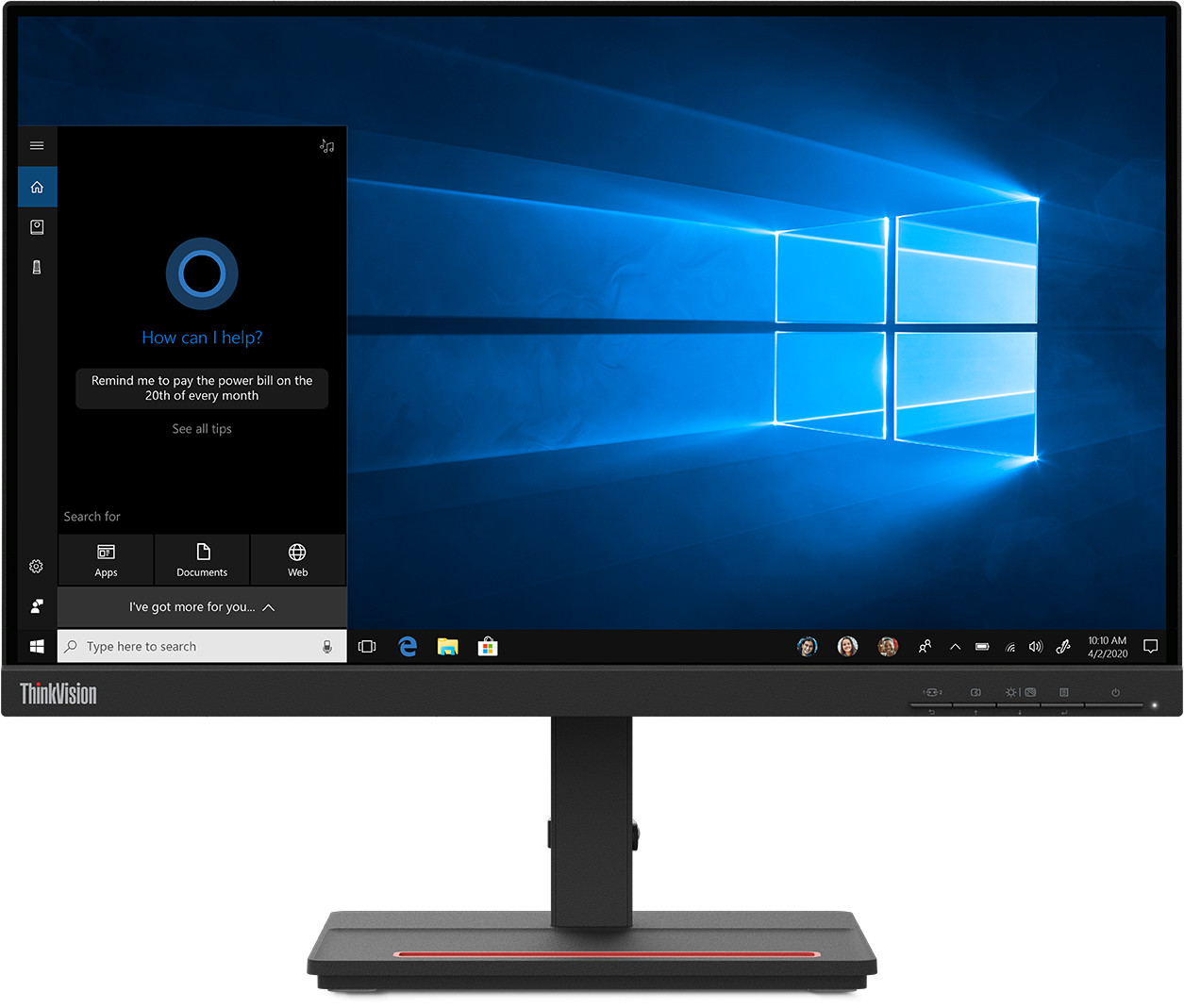 Ecran 21.5" ThinkVision S22e-20 62C6KAT1EU