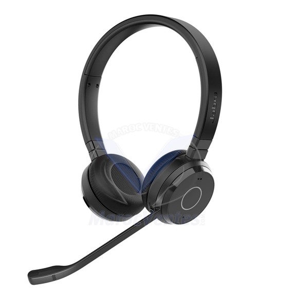 Micro-Casque Evolve 65 TE, Link 390a MS version Stereo 6699-833-309
