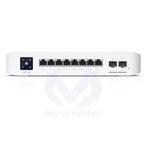 Switch Gigabit UniFi Professionnel 8 PoE Layer3 Géré Montage en Rack 1U USW-PRO-8-POE