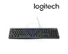 Clavier QWERTY K120 Filaire BK-US International USB Noir