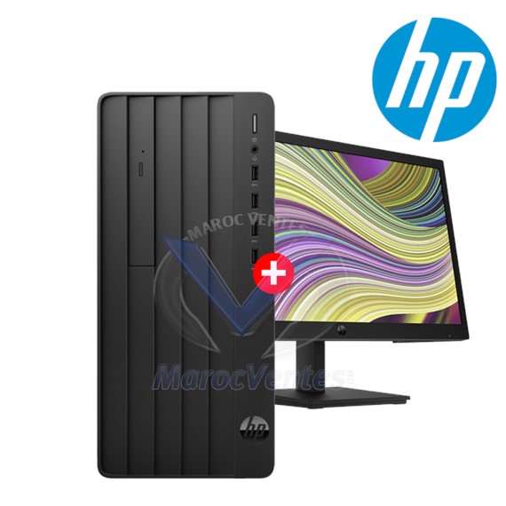 PC Bureau 290 G9 TWR i5-12500 8GB DDR4 512GB SSD FreeDOS + Ecran 21,45" HP P22v G5 9M9C3AT