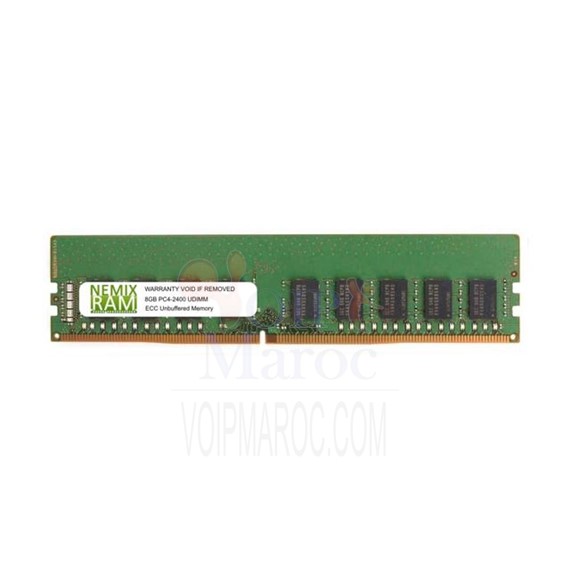 Memory Upgrade  8GB -1RX8 DDR4 UDIMM 2400MHz ECC A9654881