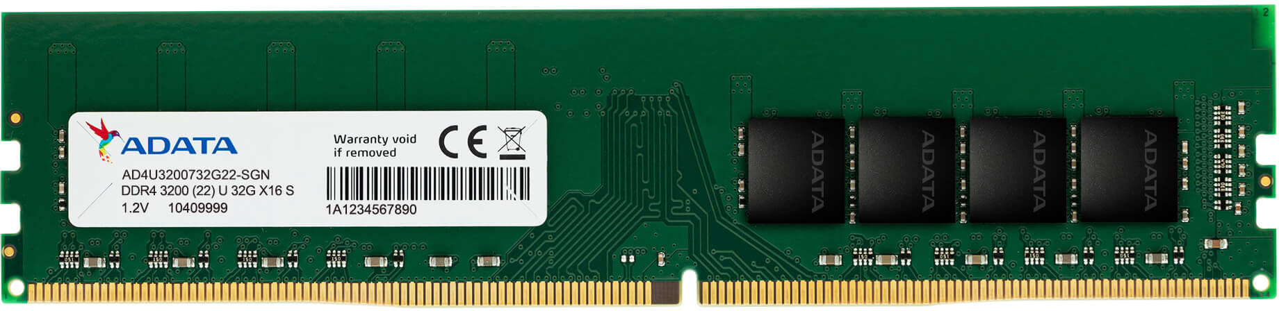 Barrette Mémoire Desk DDR4-3200 U-DIMM 8GB AD4U32008G22-RGN