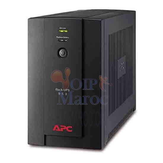 Onduleur Line interactive APC BACK-UPS 950VA, 230V, AVR, prises françaises BX950U-FR