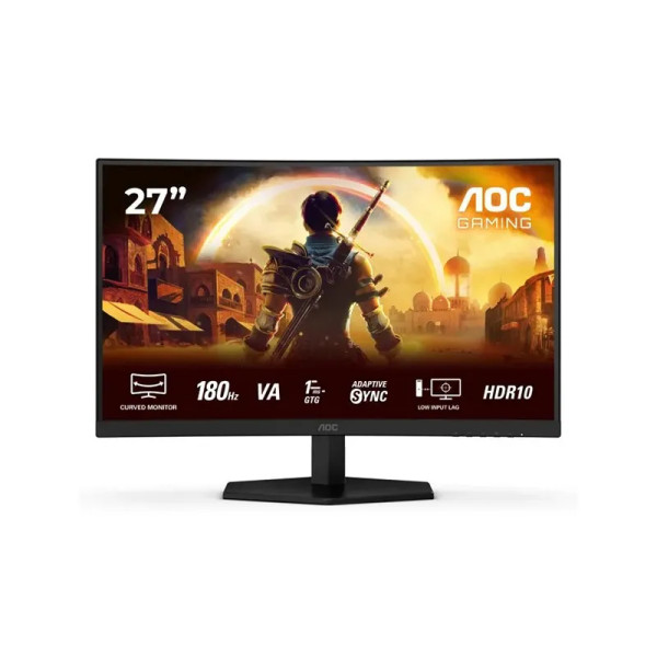 MONITEUR C27G42E 27'' Fast VA FHD 16:9 VA CURVED 180HZ HDMI et DisplayPort