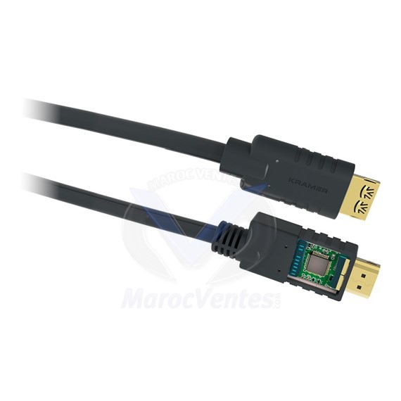 Câble HDMI Actif Haut Débit avec Ethernet - 25 Mètres CA-HM-82
