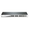 Smart Switch 24 Ports 10/100Mbps PoE 02 Ports Gigabit + 02Ports SFP Rackable boitier méttalique