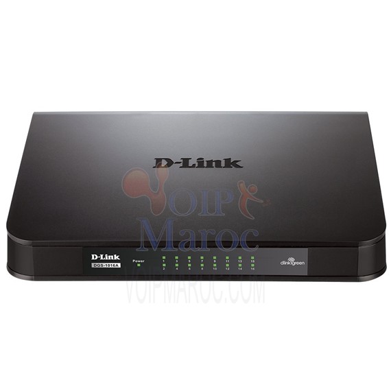 Switch Gigabit 8 ports 10/100/1000 Mbps DGS-1016A/E