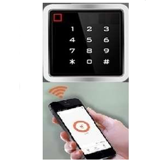 Controle D'Accès INOX WIFI clavier Tactile: RFID 125Khz+CODE+TUYA WIFI APP D4021T8