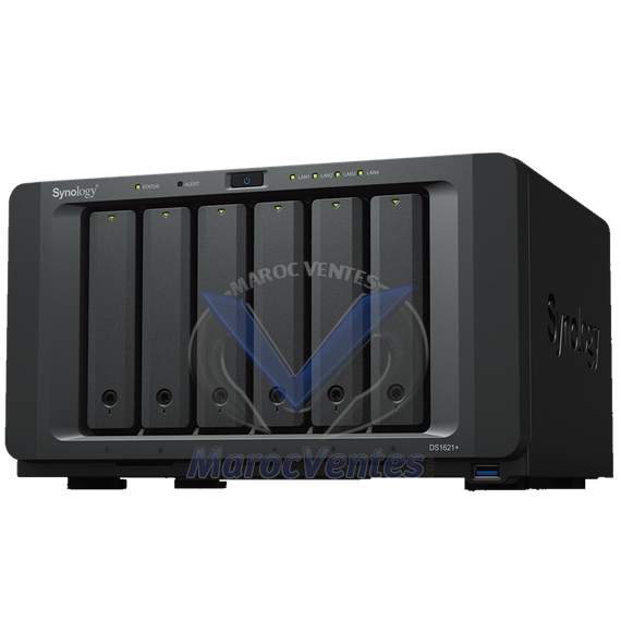 Promo SYNOLOGY DiskStation DS1621plus 36M + 2 Disques dur Synology 4TB SATA 3,5