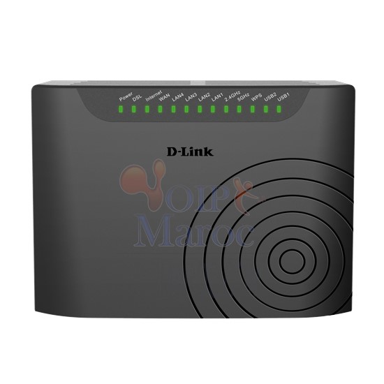 Routeur Modem D-Link Dual Band Wireless AC750 VDSL2+/ADSL2+ DSL-2877AL/ME