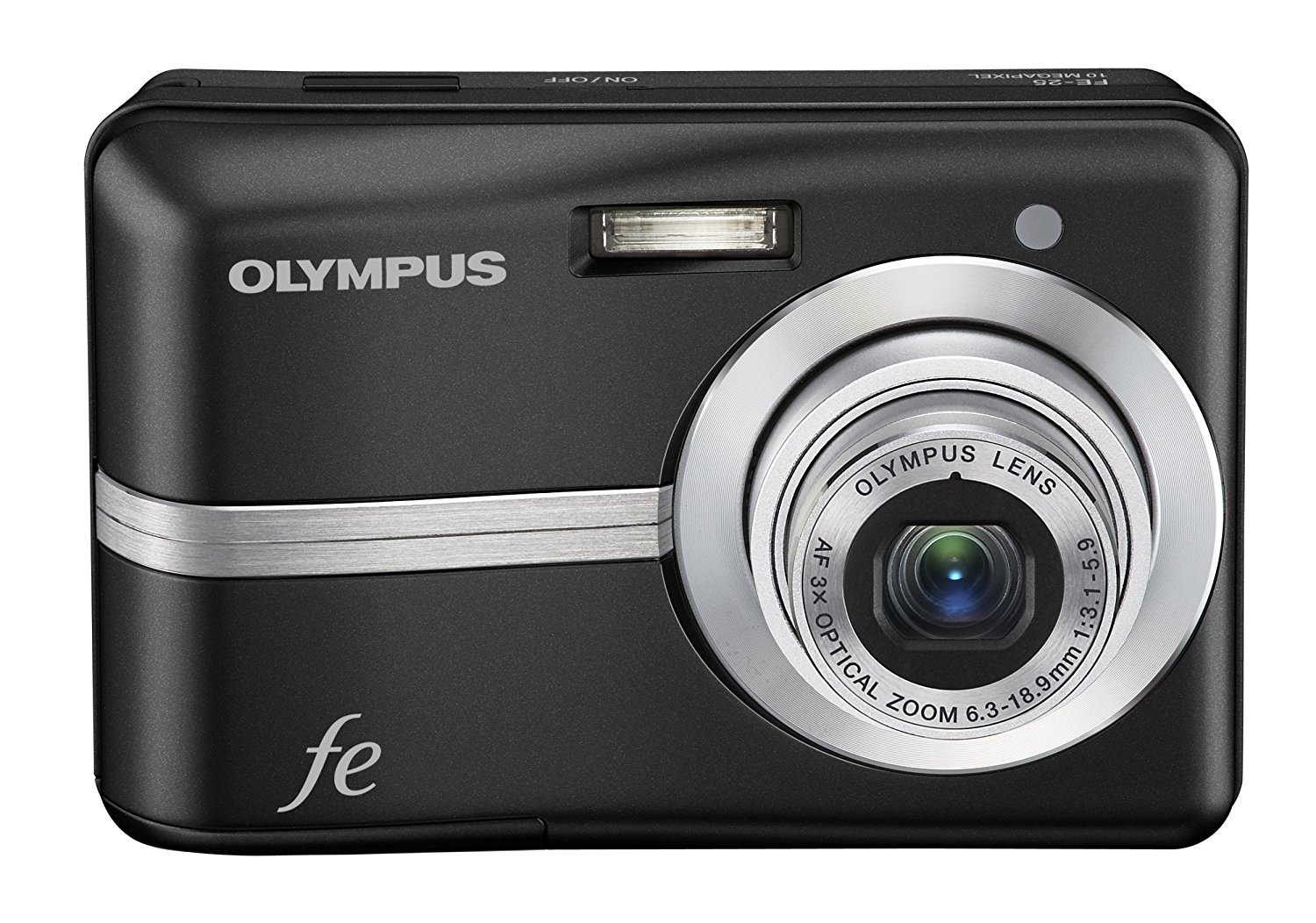 Appareil photo numérique 10MP avec zoom optique 3x et écran LCD 2,4 pouces FE-25