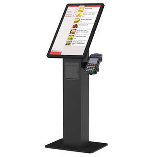 SELF POS Ecran Tactile 21 Pouces 8 Go de RAM DDR4 Disque Dur SSD 128 Go Black GS-H3 B