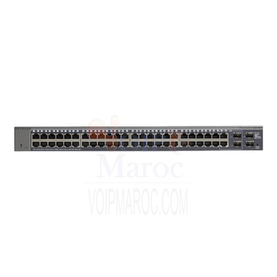 Switch 48 ports Gigabit / 4 ports SFP manageable niveau 2 GS748T