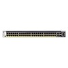 Switch manageable et stackable 48 x Gigabit PoE+ avec 2 x 10 Gigabit cuivre et 2 x SFP+ Budget PoE de 860W à 1440W Niveau 3