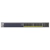 Switch Manageable Niveau 3 PoE 24 Ports Gigabit 2 Ports 1000 base-T et 4 Slots SFP
