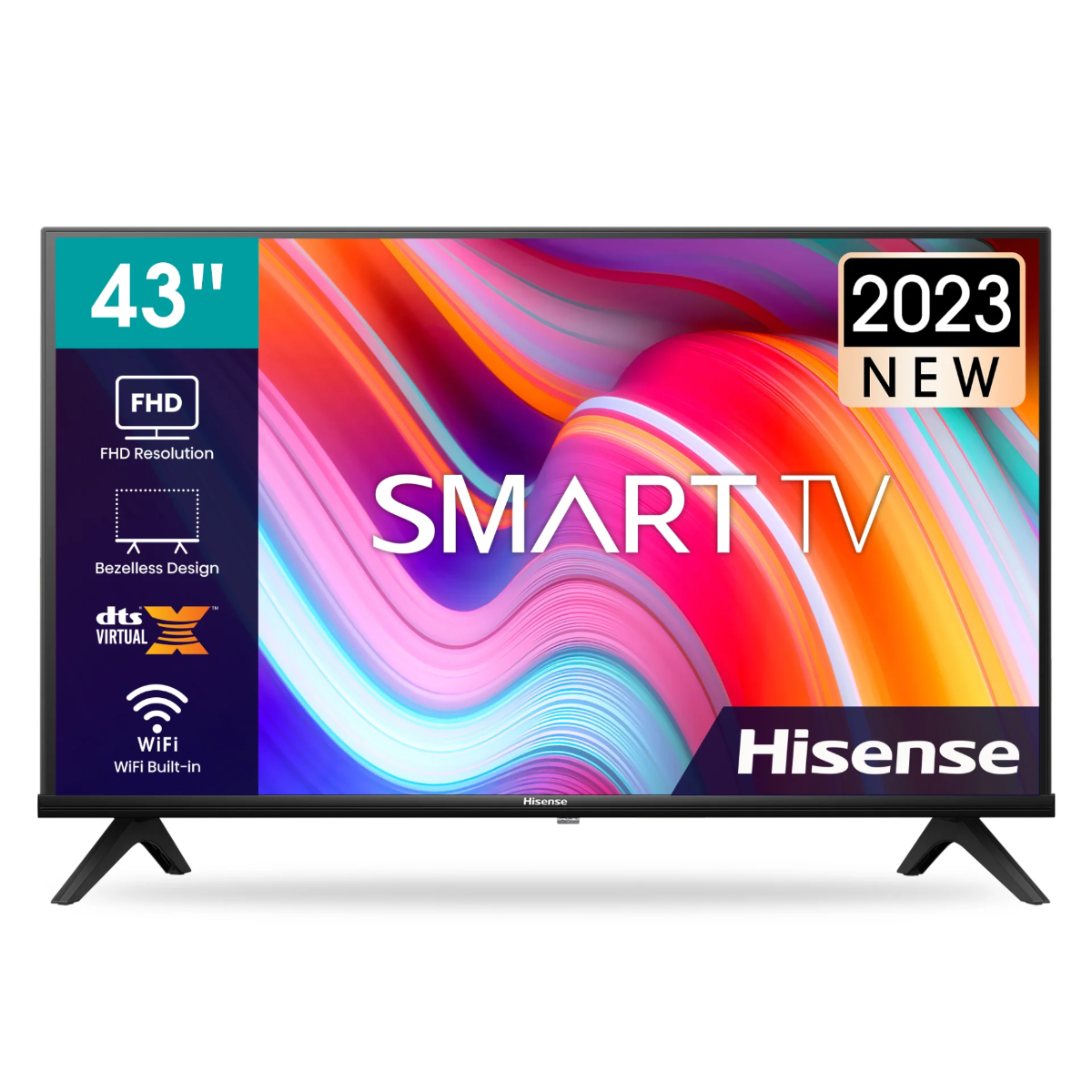 Smart TV FULL HD 43'' (109,22 cm) 24 Mois HIS43A4K