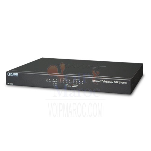 Système PBX de téléphonie Internet Standard téléphonique IP Internet PBX IPX-1900