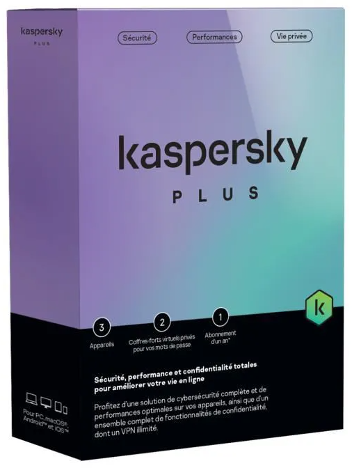 ANTIVIRUS PLUS 2023 3 POSTES UN AN KL10428BCFS-SLIMMAG