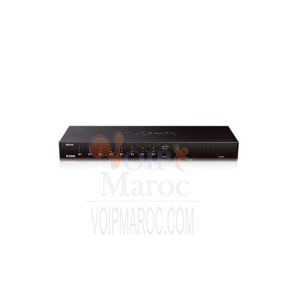 8-Port Combo KVM Switch rackable (PS2 and USB 1.1/2.0 support, junsqu