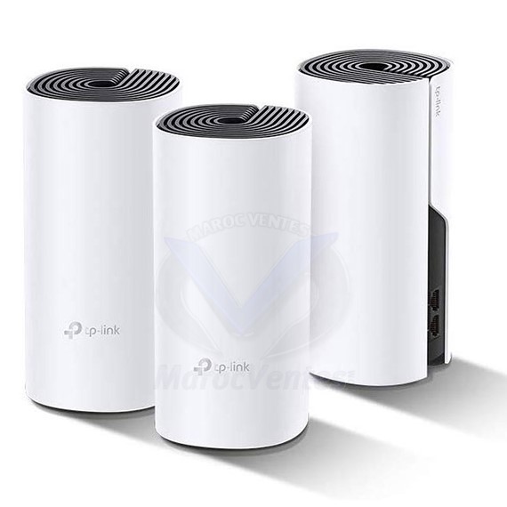 Système WiFi Mesh 1,2 Gigabit + 2 ports Fast Ethernet Deco E4 (3pack)