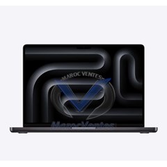 MacBook Pro 14 pouces (2025) puce Apple M4 16 Go SSD 512 Go SPACE BLACK MW2U3