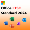 Microsoft.CSP Licence perpétuelle Office LTSC Standard 2024 – Licence uniquement