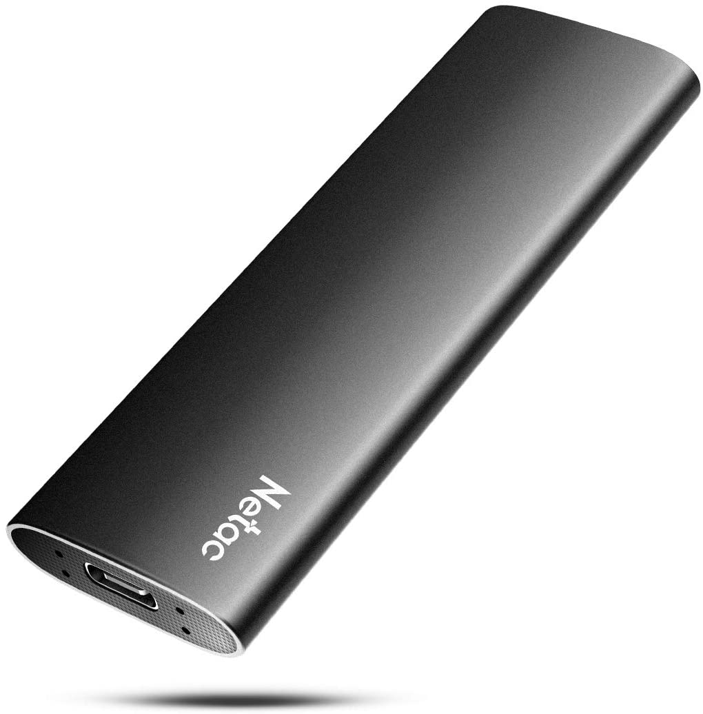 DISQUE DUR EXTERNE SSD SLIM NETAC 250 GO NT01ZSLIM-250G-32BK