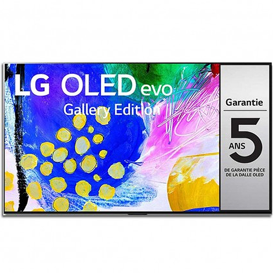 TV 65" (164 cm) OLED 4K SMART G2  IA α9 DOLBY VISION IQ ATMOS (2022) OLED65G26LA