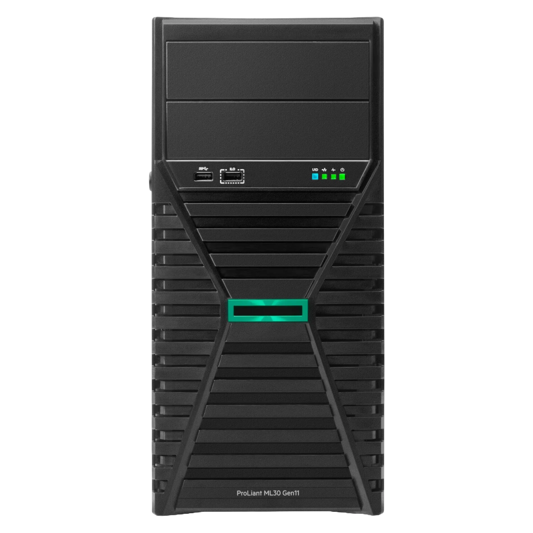 Serveur ML30G11 8SFF E-2436 2.9GHz-6c 16GB RAID-SATA-VROC 4p-1GbE-BCM5719 800wT (3-1-1) P65096-421