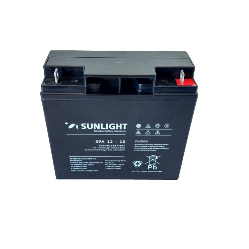 BATTERIE SUNLIGHT SPA 12V / 18AH SPA 12V / 18AH