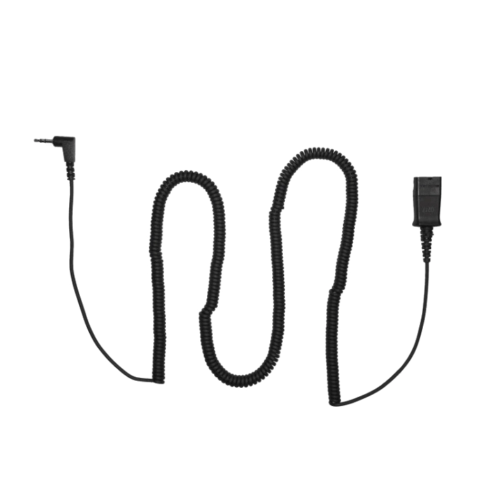 Câble pour casque micro - Déconnexion rapide - Téléphone sub-mini 2,5 mm (M) 8800-00-46