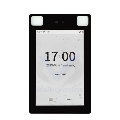 Terminal de Contrôle D’accès Biométrique Écran Tactile Couleur LCD 7" (ID/MF) (FP/QR) ProFace X[DS/CH]
